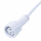 Шнур питания для гирлянд с постоянным свечением 230V 4A цвет провода белый IP65 изображение 3