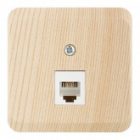 Накладная розетка телефонная RJ-11 SE Этюд сосна изображение 2