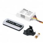 Выключатель Feron TM78 с пультом радиоуправления 4-х канальный 1000W 230V 30м черное серебро изображение 3