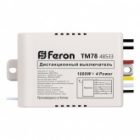Выключатель Feron TM78 с пультом радиоуправления 4-х канальный 1000W 230V 30м черное серебро изображение 4