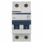 Автоматический выключатель Generica (ИЭК) ВА 47-29 2Р 20А 4,5кА характеристика С (автомат электрический) изображение 2