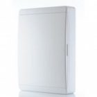 Щит навесной КЭАЗ OptiBox P-BNN-2-54-IP41 54 (3x18) модулей непрозрачная белая дверца IP41 (электрический шкаф) изображение 2