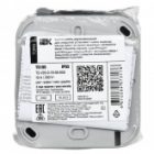 Выключатель 2-клавишный ИЭК TORS TS105 10А IP55 графит изображение 3