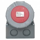 Розетка стационарная наружная EKF PROxima 1342 3Р+РЕ 63А 380В IP67 изображение 5