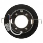 Светильник декоративный ЭРА DK80 WH/BK под лампу GX53, 220V, белый/черный хрусталь изображение 3
