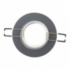 Светильник ЭРА декор стекло круглое DK7 CH/BK MR16 12V/220V 50W хром/черный (5055398625781) изображение 6