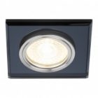 Светильник ЭРА декор стекло квадрат DK8 CH/BK MR16 12V/220V 50W хром/черный (5055398625774) изображение 8