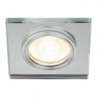 Светильник ЭРА декор стекло квадрат DK8 CH/WH MR16 12V/220V 50W хром/зеркальный (5055398625422) изображение 8