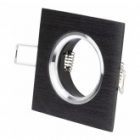 Светильник ЭРА KL57 SL/BK литой алюминевый MR16 12V/220V 50W серебро/черный (5055398672624) изображение 6
