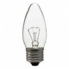 Лампа накаливания свеча ДС 60W 230V E27 прозрачная (8109004) изображение 2