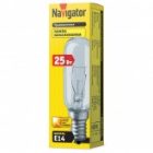 Лампа для кухонных вытяжек Navigator 61 205 NI-T25L-25-230-E14-CL 25W 230V прозрачная изображение 2