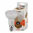 Б0028489 Лампа светодиодная ЭРА STD LED R50 6W 827 2700K 230V E14 рефлектор теплый свет изображение 2