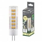 Лампа светодиодная TDM 5W AC/DC 3000K 12V G4 SMD 16х57мм изображение 2