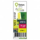 Лампа светодиодная Foton FL-LED G4-COB 3W 2700K 12V G4 210Lm 10х38mm теплый свет изображение 2