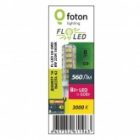 Лампа светодиодная капсула Foton FL-LED G9-SMD 8W 3000K 220V G9 560lm 16х62mm тепло-белый свет изображение 2