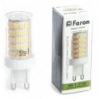 Лампа светодиодная капсула Feron LB-435 11W 4000K 230V G9 керамика холодный свет изображение 2