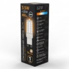 Лампа светодиодная капсула Gauss AC185-265V 3,5W 3000K 220V G9 460lm керамика тепло-белый свет изображение 2
