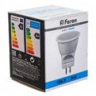 Лампа светодиодная Feron LB-271 MR11 3W 6400K 230V G5.3 холодный дневной свет изображение 2