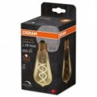 Лампа филаментная светодиодная Osram Vintage 1906 CL Edison 25 4,5W/820 E27 DIM золотой спираль изображение 2