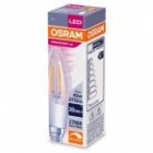 Лампа филаментная светодиодная свеча Osram LED P Retrofit CLAS B 40 DIM 4.5W/827 CL E14 Filament изображение 2