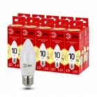 Лампа светодиодная свеча ЭРА RED LINE LED B35 10W 827 2700K 220V E27 теплый свет изображение 6