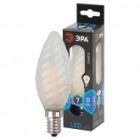 Лампа филаментная светодиодная свеча ЭРА витая F-LED BTW 7W 840 4000K E14 frost изображение 3