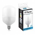 Лампа светодиодная Feron LED LB-65 40W 6400K 175-265V E27-E40 3800Lm дневной свет изображение 2