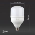 Лампа светодиодная ЭРА LED POWER T120 40W 4000K E27 562989 изображение 4