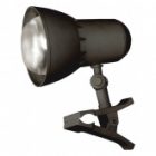 Светильник настольный Надежда 1- мини НДБ37-40-016 под лампу ЛОН/LED max 40W 220V Е27 клипса, черный изображение 2