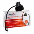Светильник настольный Бета-СШ НДБ37-60-175 под лампу ЛОН/LED max 60W, 220V Е27, на струбцине, черный изображение 3
