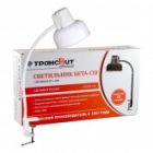 Светильник настольный Бета-СШ НДБ37-60-175 под лампу ЛОН/LED max 60W, 220V Е27, на струбцине, белый изображение 2