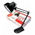 Светильник настольный Бета + ННБ37-60-158 под лампу ЛОН/LED, max 60W 220V Е27, на подставке, черный изображение 2