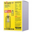 Светильник Navigator 93 301 NLF-P-001-03 40W металл черный провод 1м изображение 2