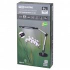 Светильник светодиодный настольный TDM СН-50 9W 5000K 220V серебро/черный диммер 2 колена изображение 10