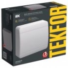 Щит накладной пластиковый ИЭК Tekfor ЩРН-П-12 12м белый IP41 (01-01-025) изображение 2