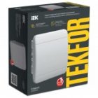 Щит встраиваемый пластиковый ИЭК Tekfor ЩРВ-П-8 8м белый IP41 (01-02-005) изображение 2