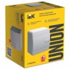 Щит накладной ИЭК UNION Compact ЩРН-П-4 4м белая дверь IP41 изображение 2