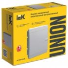 Щит встраиваемый ИЭК UNION Compact ЩРВ-П-18 (2х9)м белая дверь IP41 изображение 2