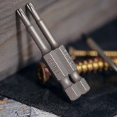 Бита Kranz для шуруповерта Torx T10х50 мм (2 шт./уп.) изображение 4
