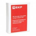 Модульный трехфазный цифровой индикатор напряжения EKF, вольтметр 80-500В изображение 9
