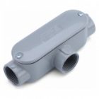 Коробка распределительная Fortisflex КРВ-Т 20 (3/4”) Т-образная для металлорукава IP65 серая изображение 2