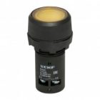 Кнопка EKF PROxima SW2C-10D с подсветкой NO 22мм 24В DC IP54 желтая изображение 2