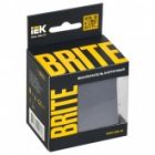 Выключатель карточный ИЭК BRITE 30А маренго (ВС10-1-8-БрМ) изображение 8