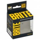 Выключатель карточный ИЭК BRITE 30А шампань (ВС10-1-8-БрШ) изображение 8