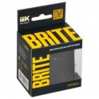 Выключатель карточный ИЭК BRITE 30А графит (ВС10-1-8-БрБ) изображение 8