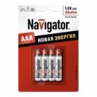 Батарейка AAA Navigator LR03 1,5V 94 751 NBT-NE-LR03-BP4 (упаковка 4 шт) изображение 2