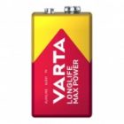 Батарейка Крона Varta Longlife Max Power 9V (упаковка 1шт) 04722101401 изображение 3