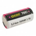 Аккумулятор Фаzа 16340 3.7В Li-Ion 700мА.ч без платы защиты BL-1 (упаковка 1 шт) изображение 2
