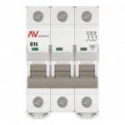 Выключатель автоматический EKF AVERES AV-6 16A (B) 3P трехфазный 6kA изображение 3