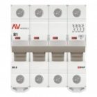 Выключатель автоматический EKF AVERES AV-6 1A (B) 4P трехфазный 6kA изображение 4